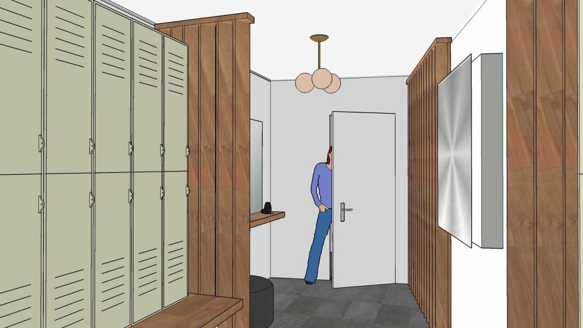 Umkleidekabine - Braswell Arts Center Changing room-braswell arts center